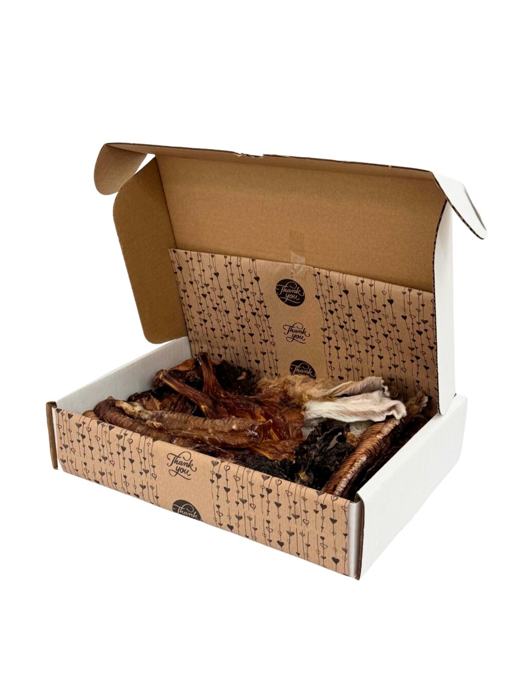 Whizzopet Halloween Box válogatás- nyúl, bárány és strucc jutalomfalat kutyának.