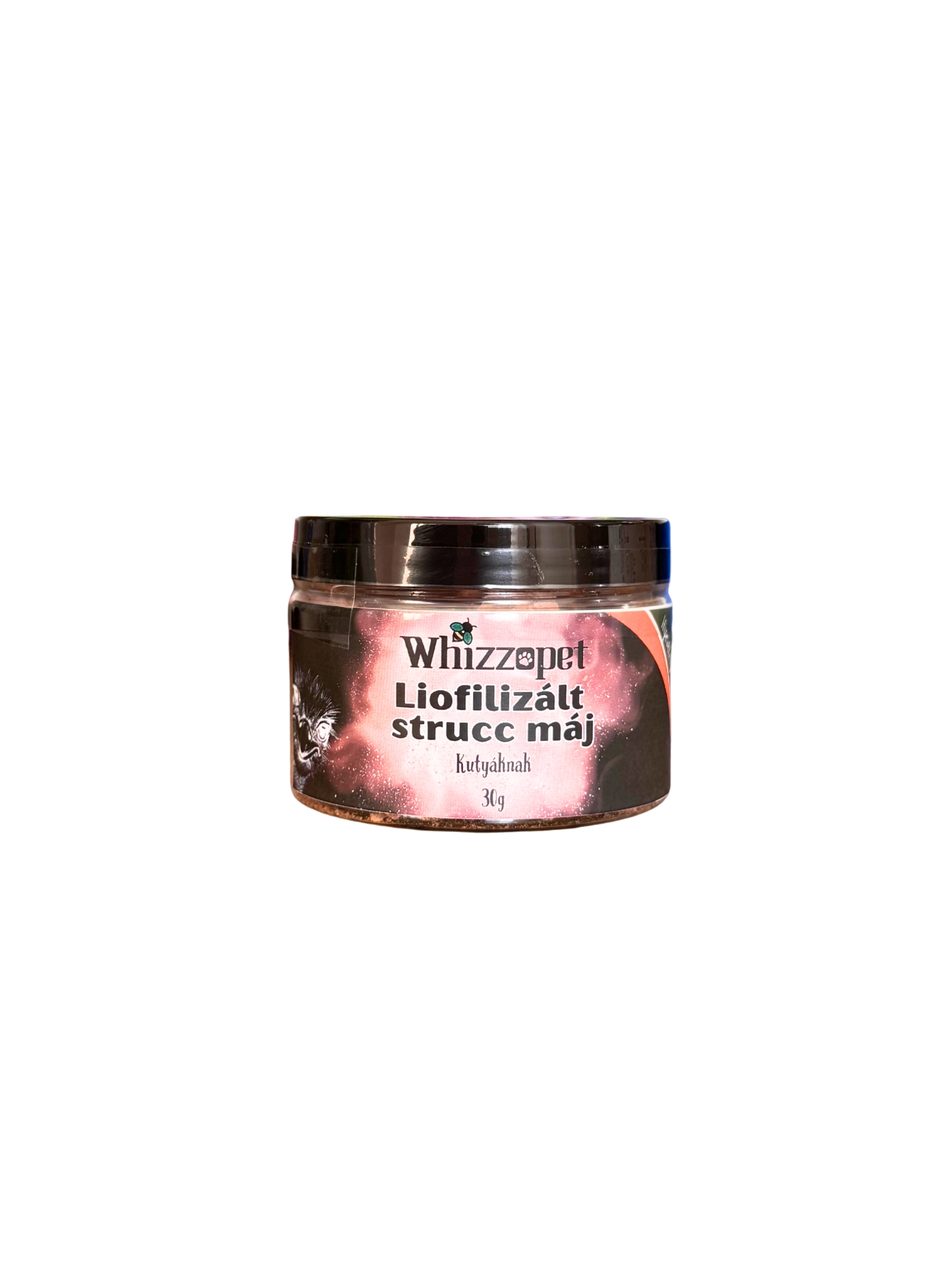 Liofilizált strucc máj jutalomfalat kutyának - 100% természetes, hipoallergén fehérjeforrás.