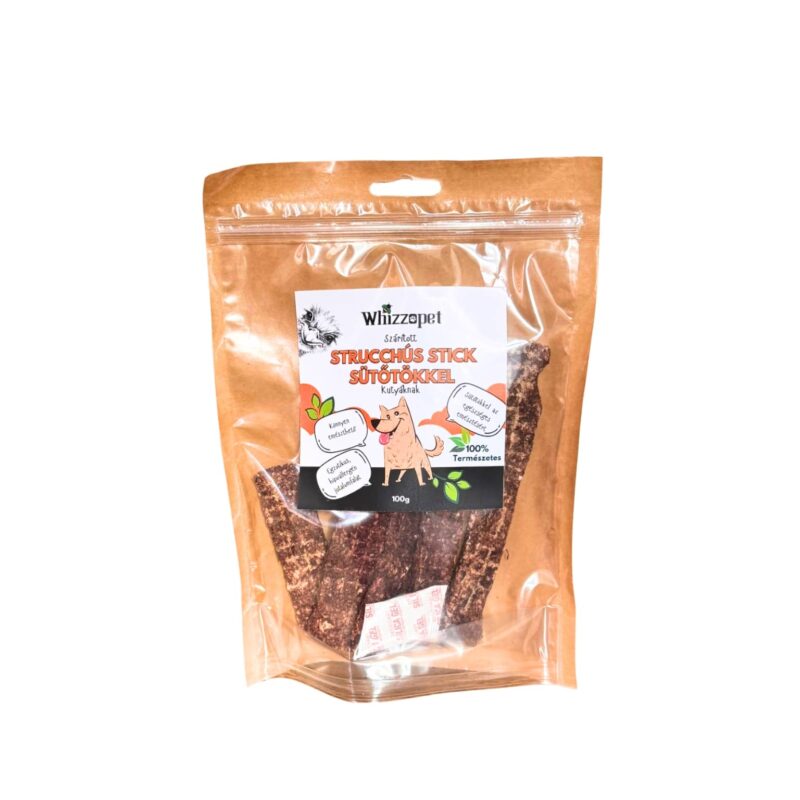 Hipoallergén strucchús csík jutalomfalat kutyának sütőtökkel.