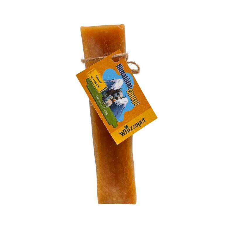 Eredeti himalájai churpi jak- és zebutejből készült rágósajt kutyáknak.