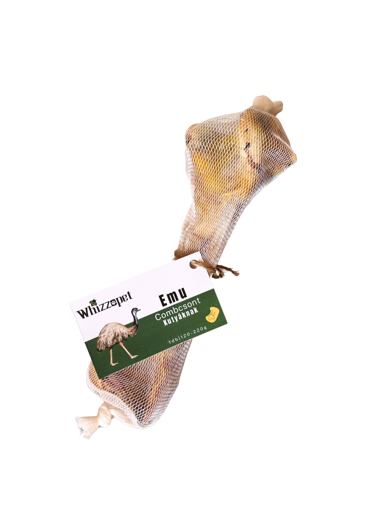 Szárított, természetes emu combcsont kutyáknak.