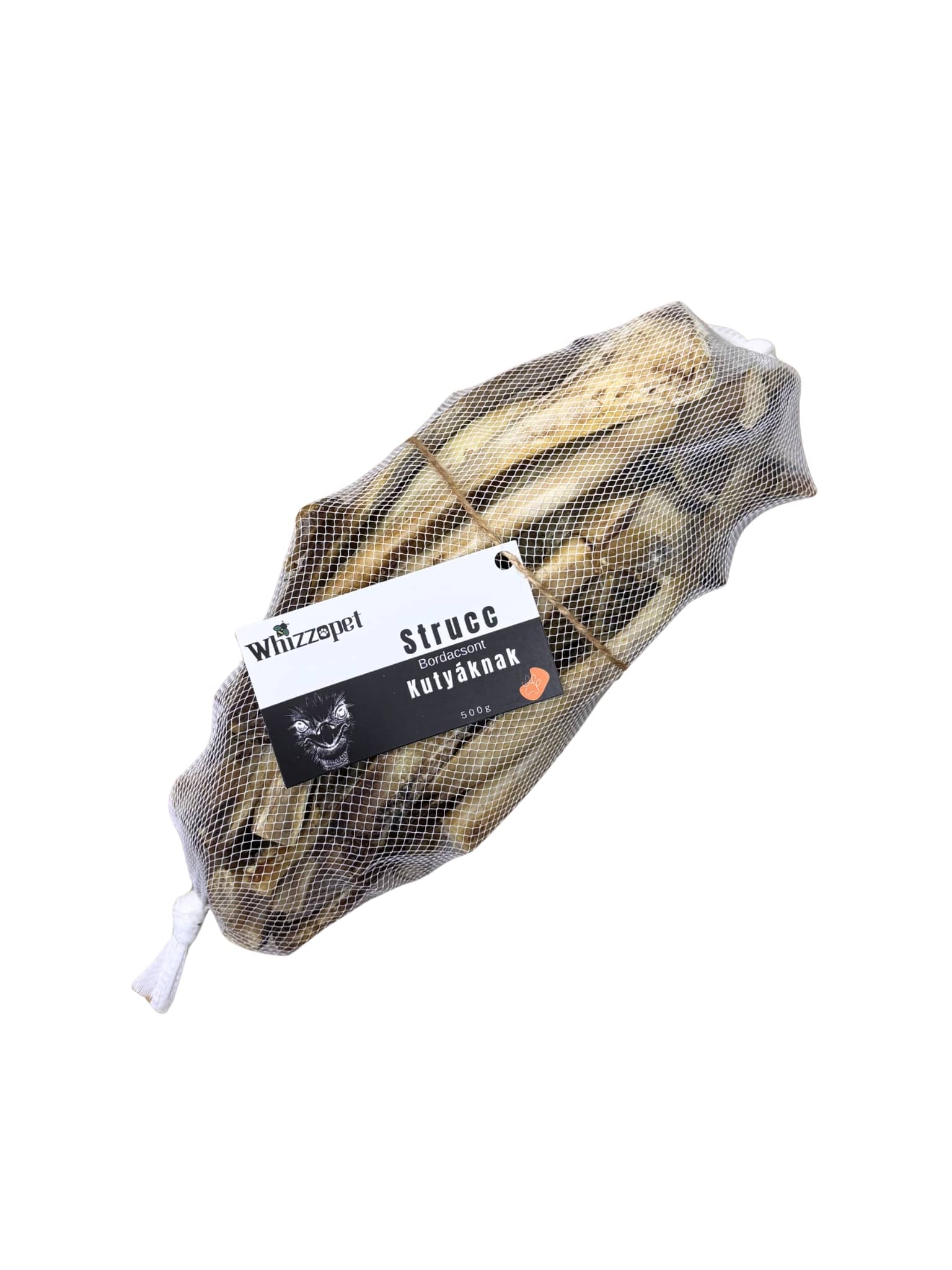 Szárított strucc bordacsont kutyáknak.